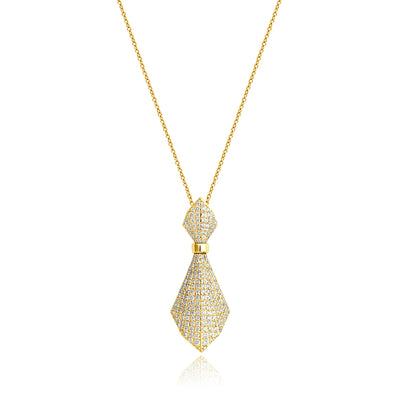 Yellow Gold Diamond Pendant