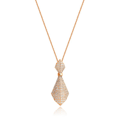  Rose Gold Diamond Pendant 