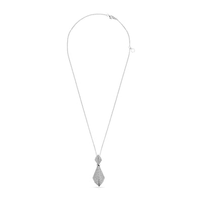  White Gold Diamond Pendant 