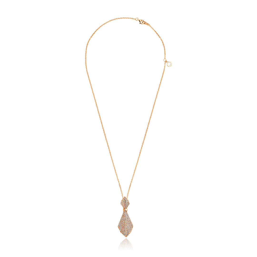  Rose Gold Diamond Pendant 
