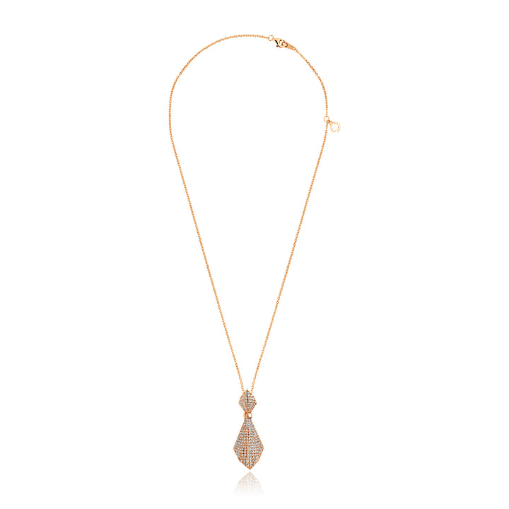  Rose Gold Diamond Pendant 