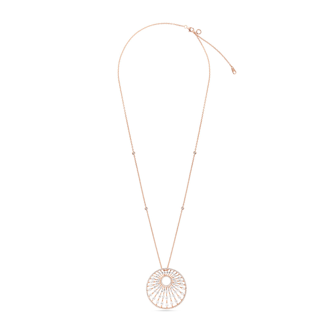 Rose Gold Diamond Pendant