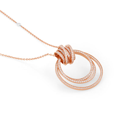 ETOILE Rose Gold Starlit Rings Rose Gold Pendant