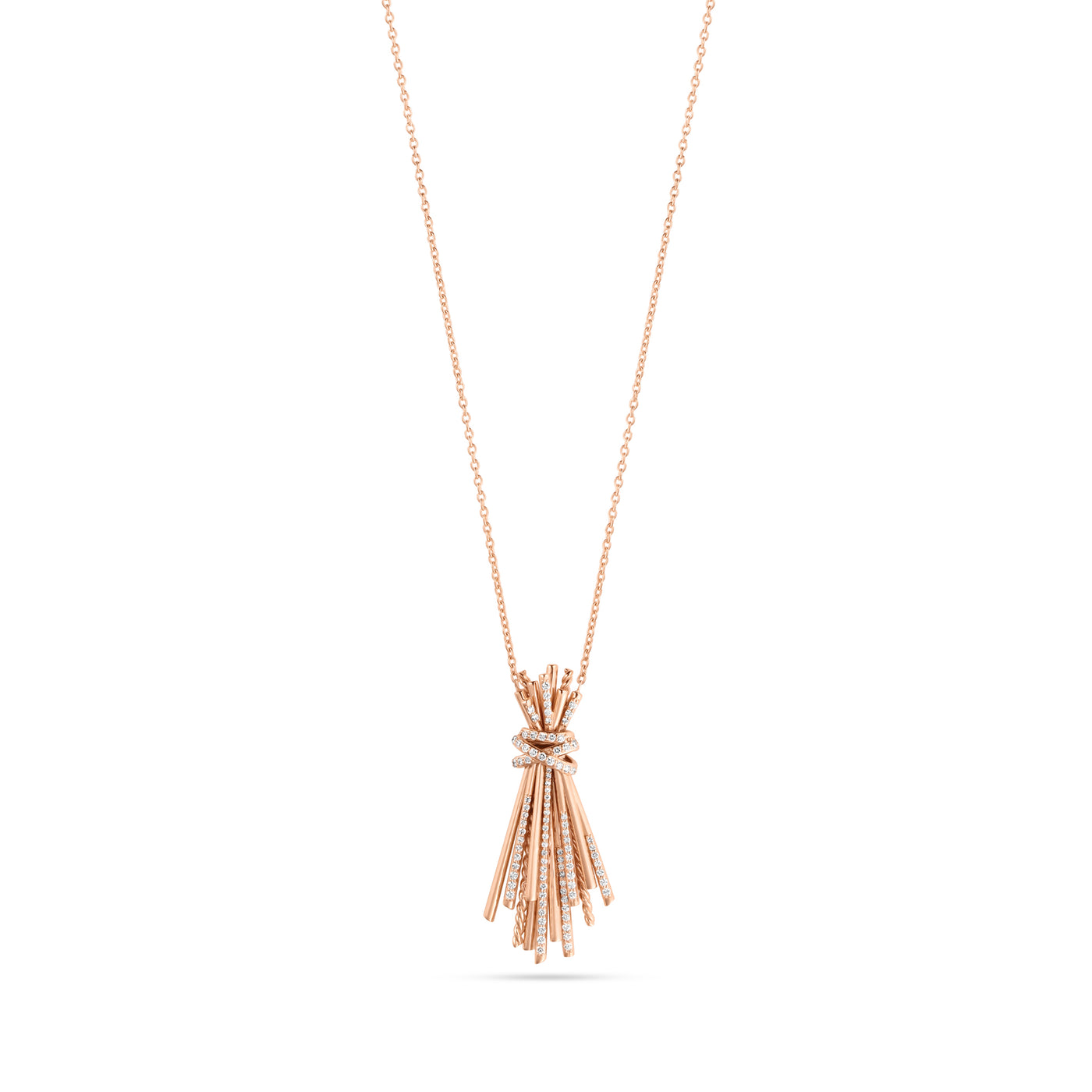 Rose Gold Diamond Pendant