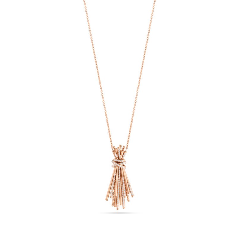 Rose Gold Diamond Pendant