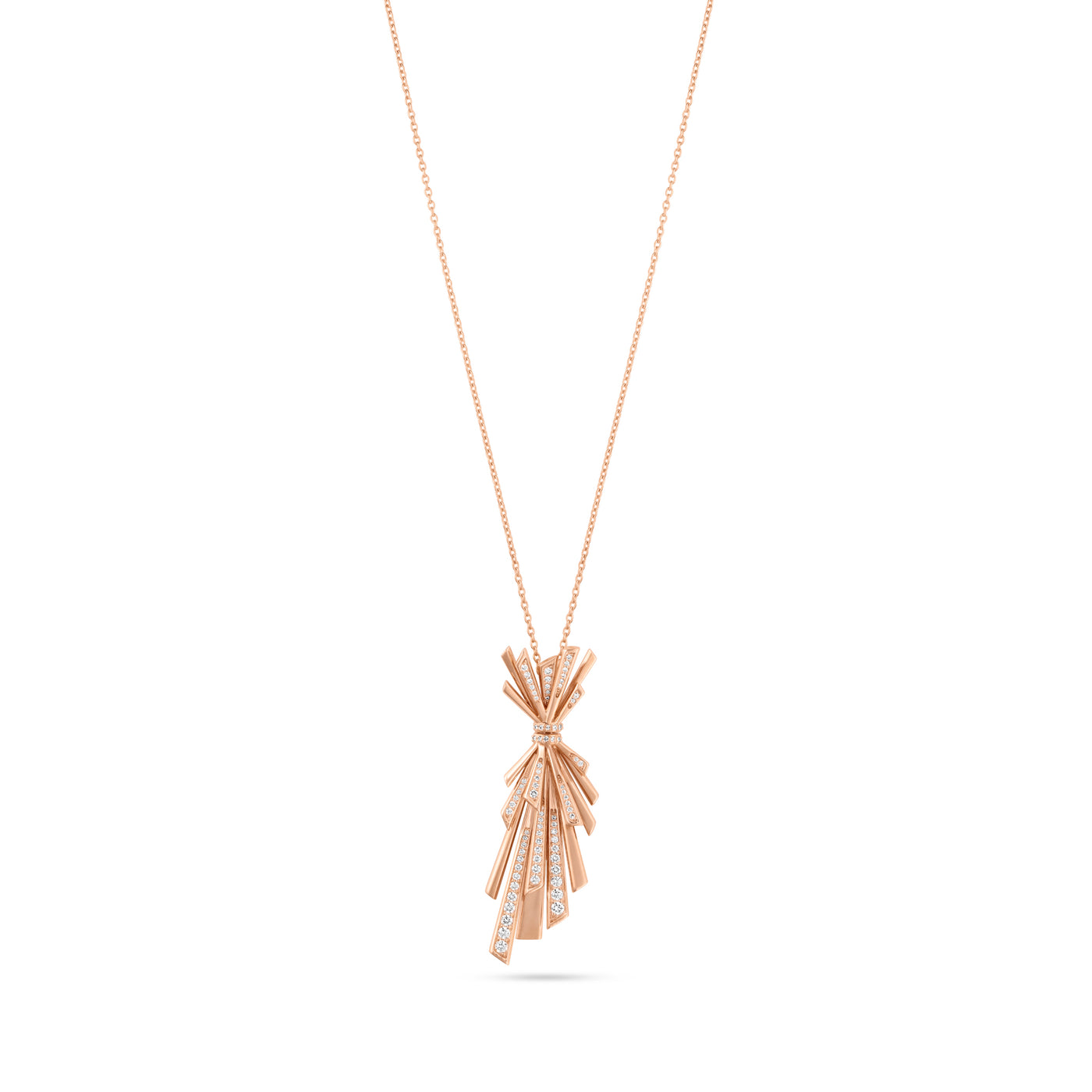 Rose Gold Diamond Pendant