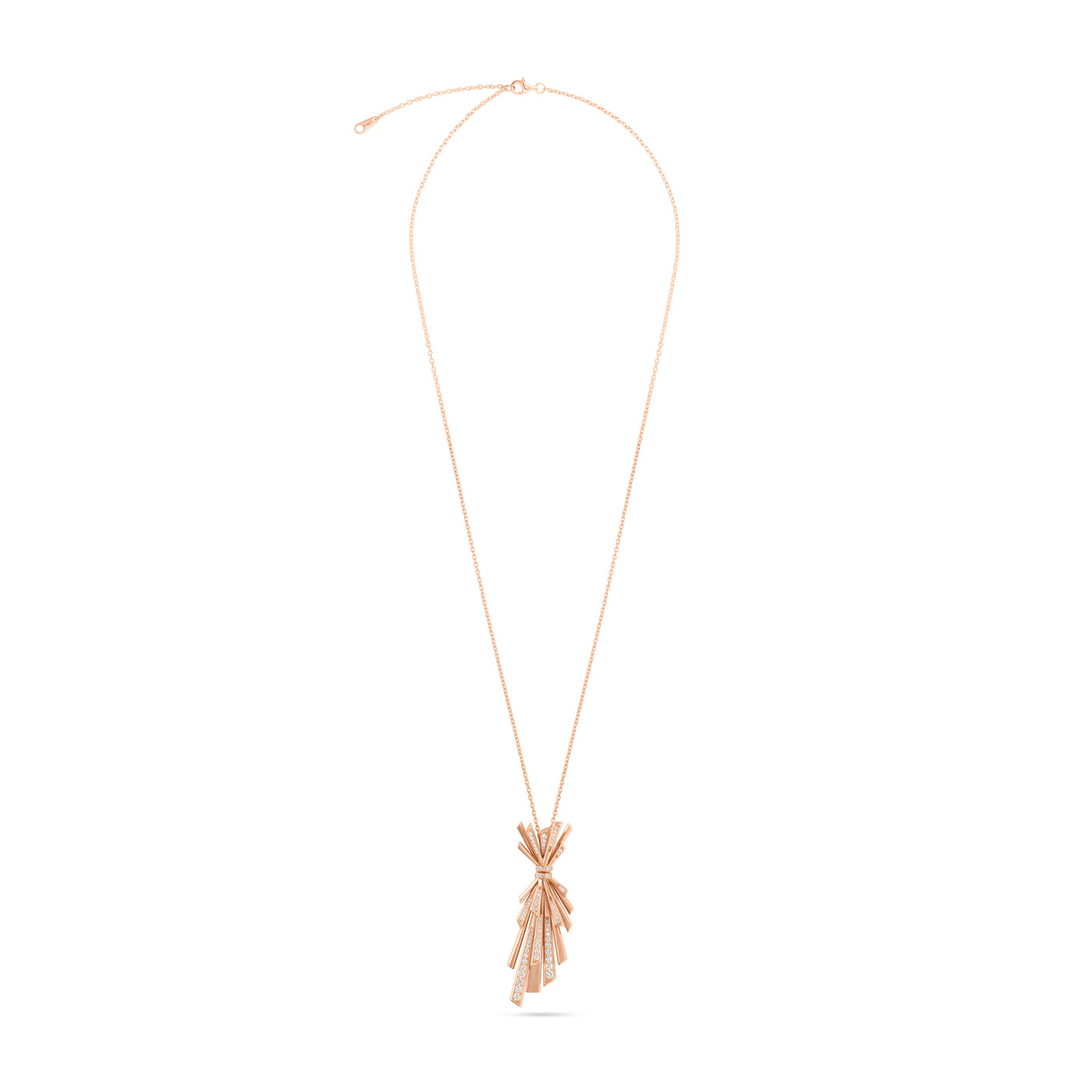 Rose Gold Diamond Pendant
