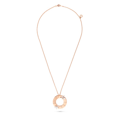 Rose Gold Eternal Circle Pendant ETOILE  Rose Gold Eternal Circle Pendant
