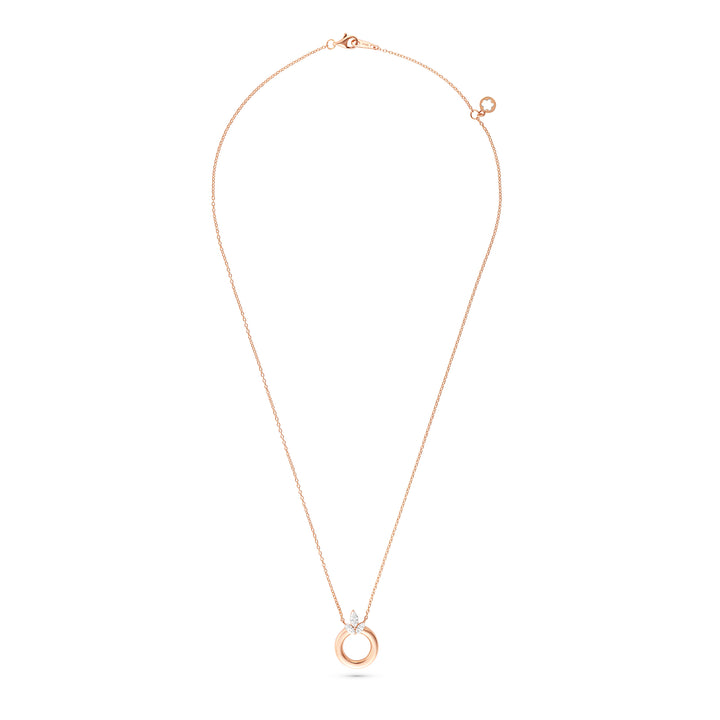 Radiance Necklace in Rose Gold &amp; Diamonds