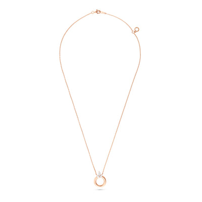 Radiance Necklace in Rose Gold & Diamonds ETOILE Radiance Necklace Rose Gold & Diamond