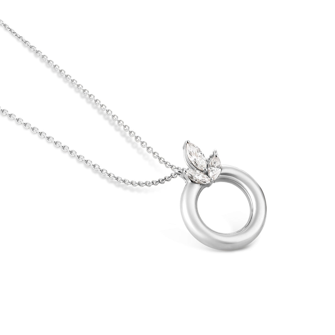 ETOILE Radiance Necklace White Gold &amp; Diamond