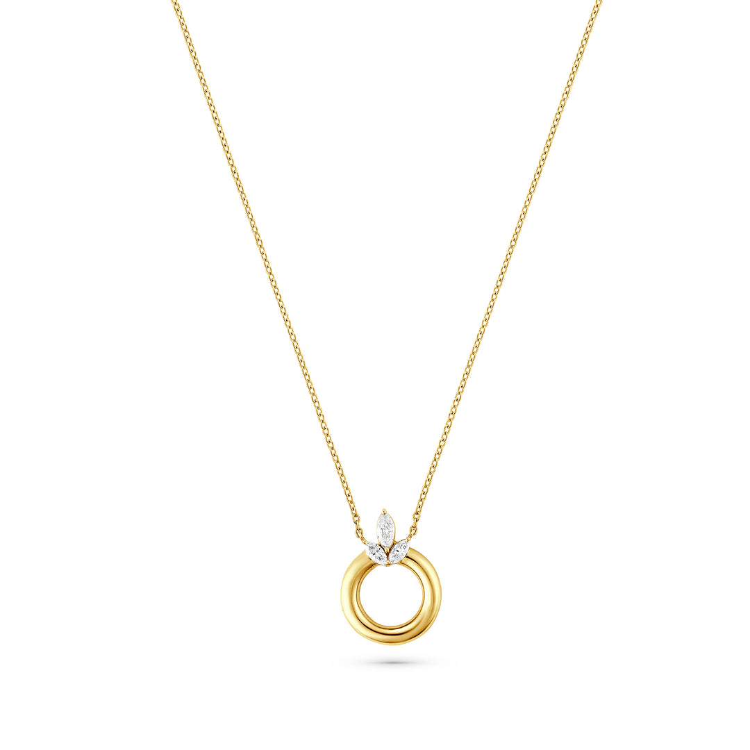 ETOILE Radiance Necklace Yellow Gold &amp; Diamond