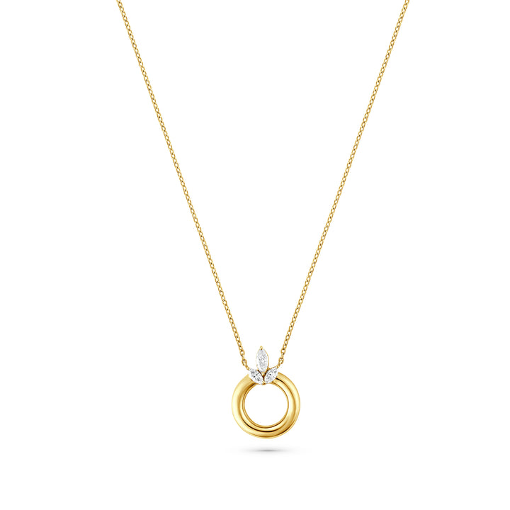 ETOILE Radiance Necklace Yellow Gold &amp; Diamond
