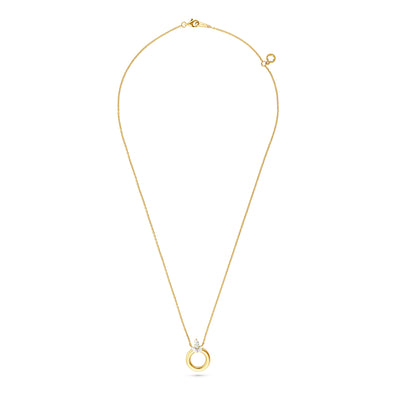ETOILE Radiance Necklace Yellow Gold & Diamond