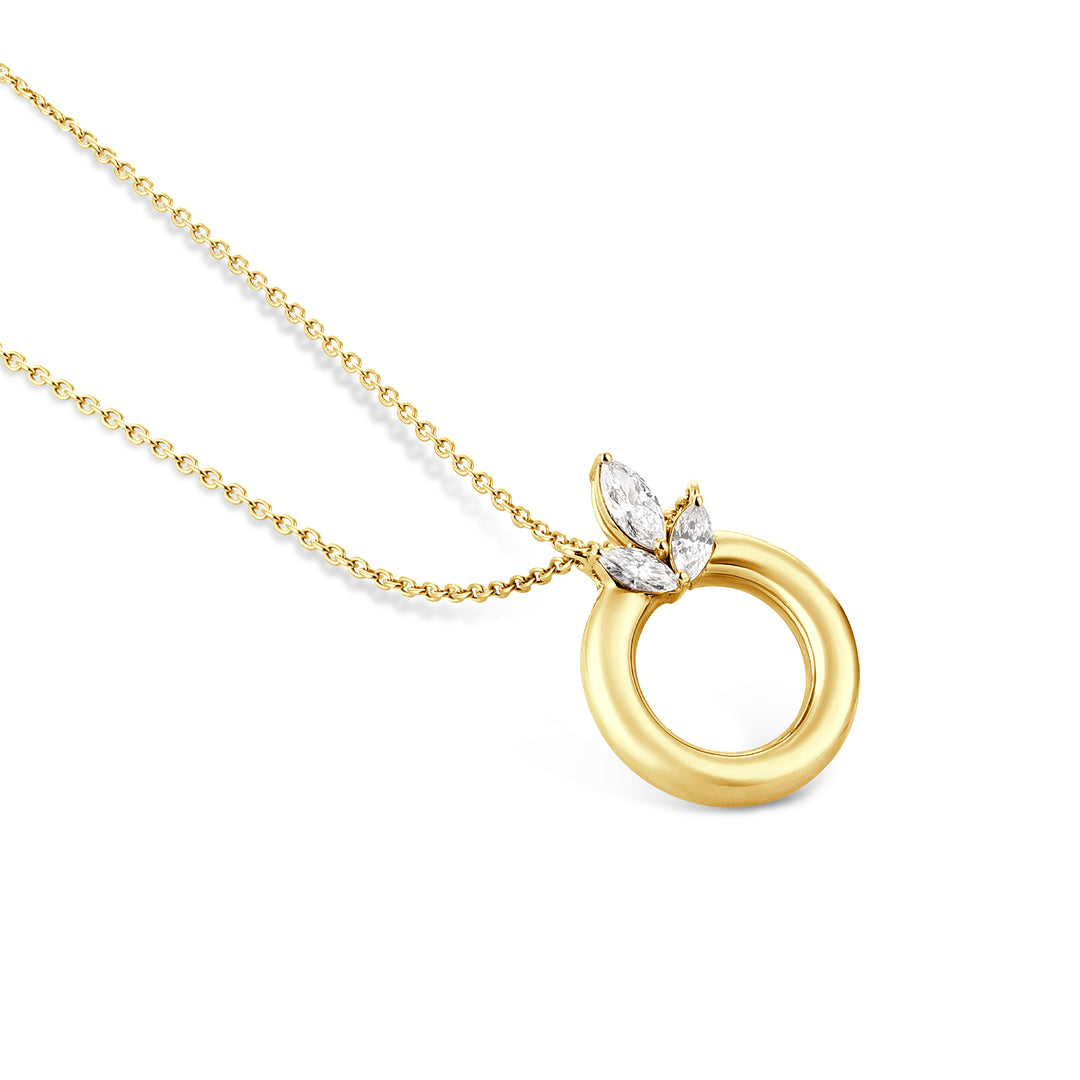 ETOILE Radiance Necklace Yellow Gold &amp; Diamond