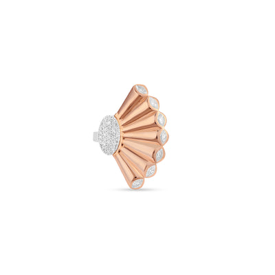 ETOILE Rose Gold Diamond Ring