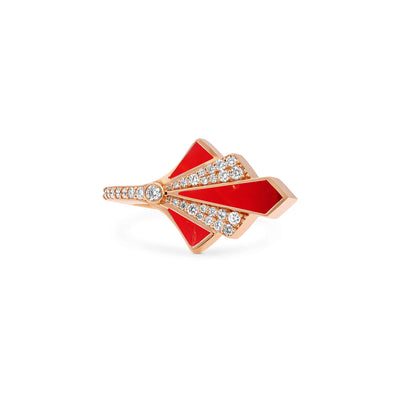 Rose Gold Diamond Ring