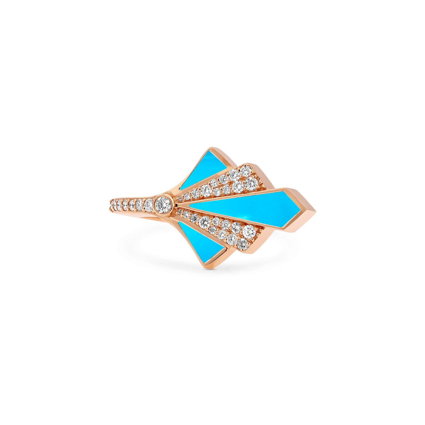 Rose Gold Turquoise
