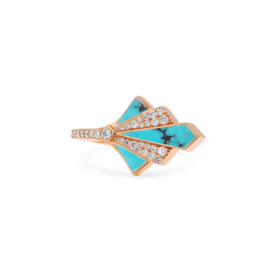 Rose Gold Diamond Ring