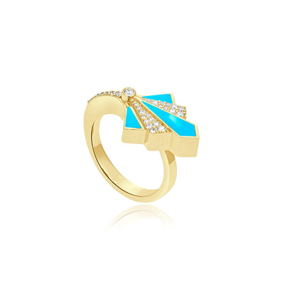 Yellow Gold Diamond Ring