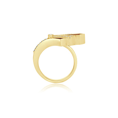 Yellow Gold Ring Diamonds