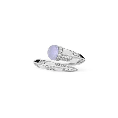 ARTISTRY White Gold Diamond Ring Natural light Blue sapphire ARTISTRY White Gold Diamond Ring Natural light Blue sapphire