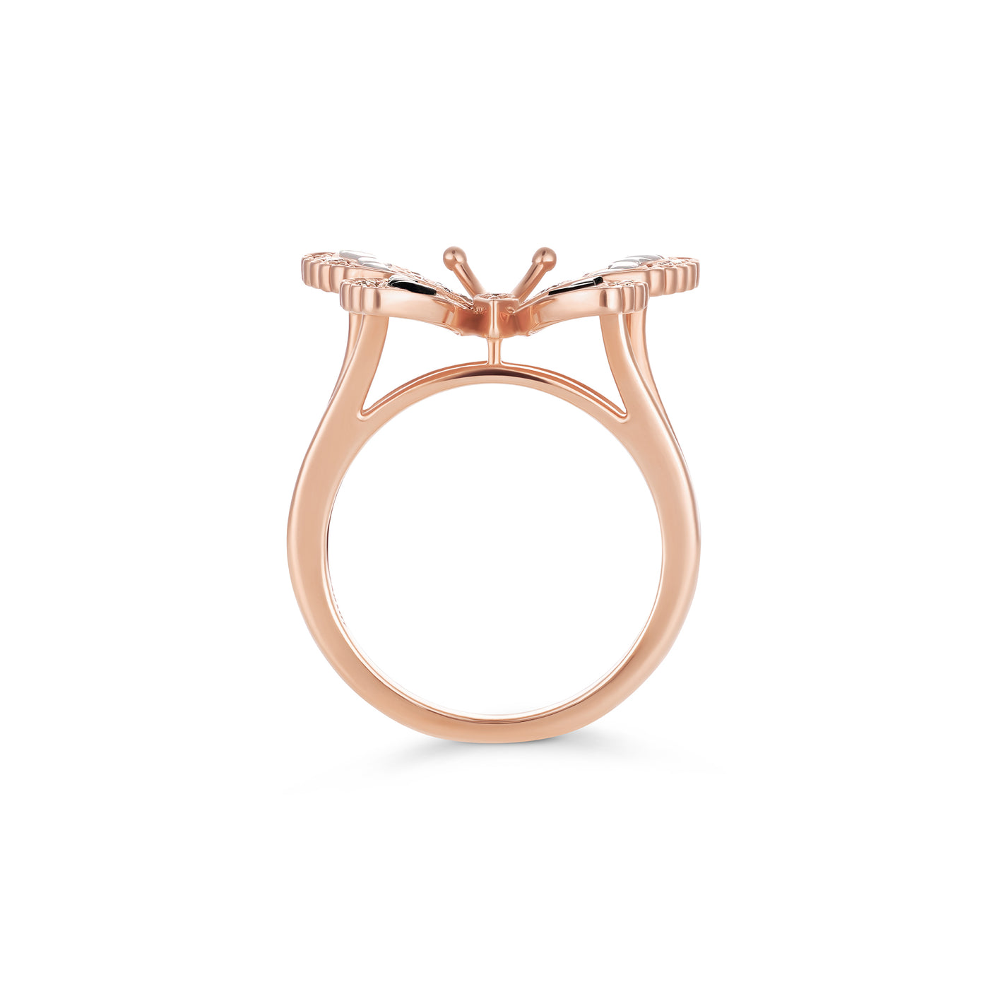 Mother of Pearl Diamond Ring