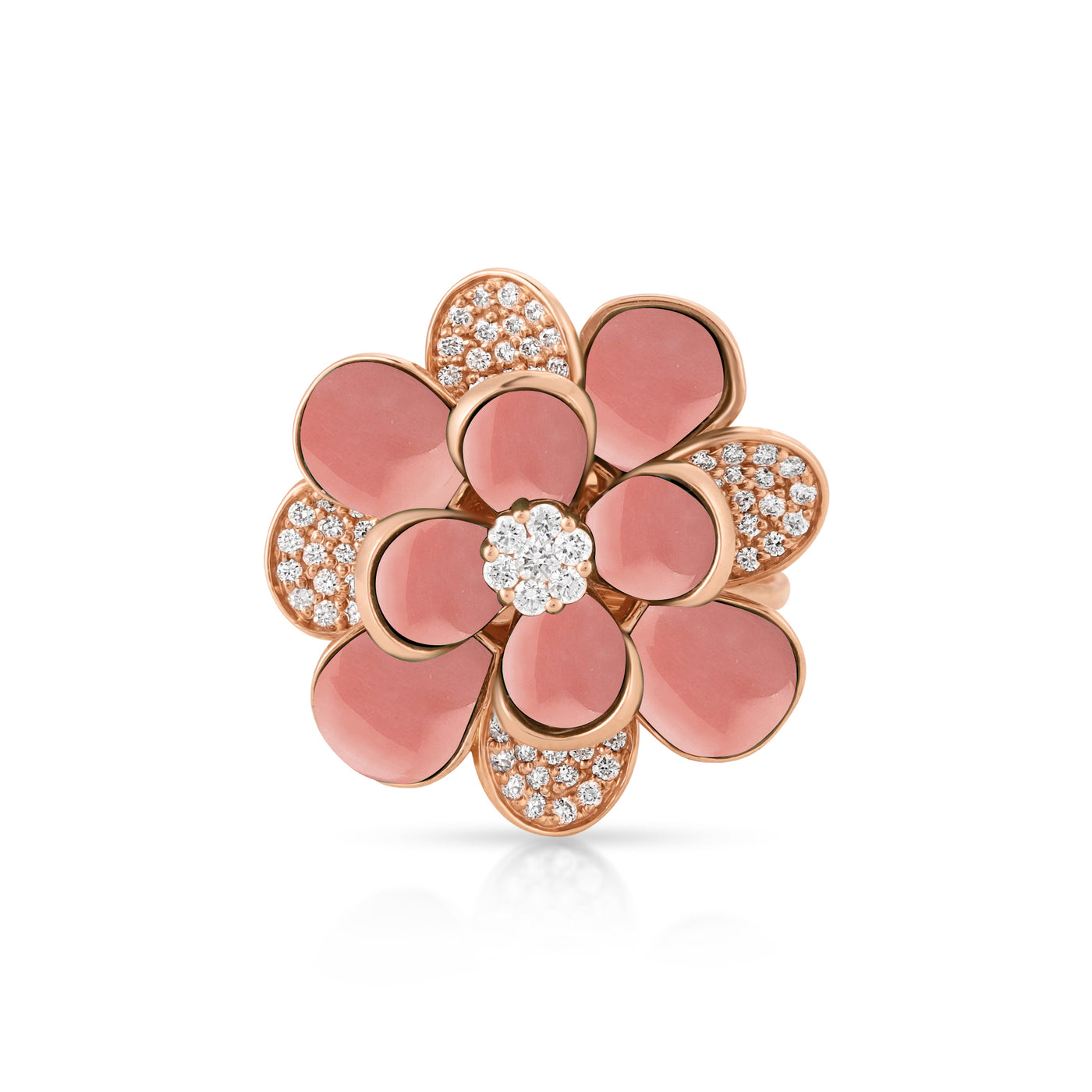 Rose Gold Diamond Ring