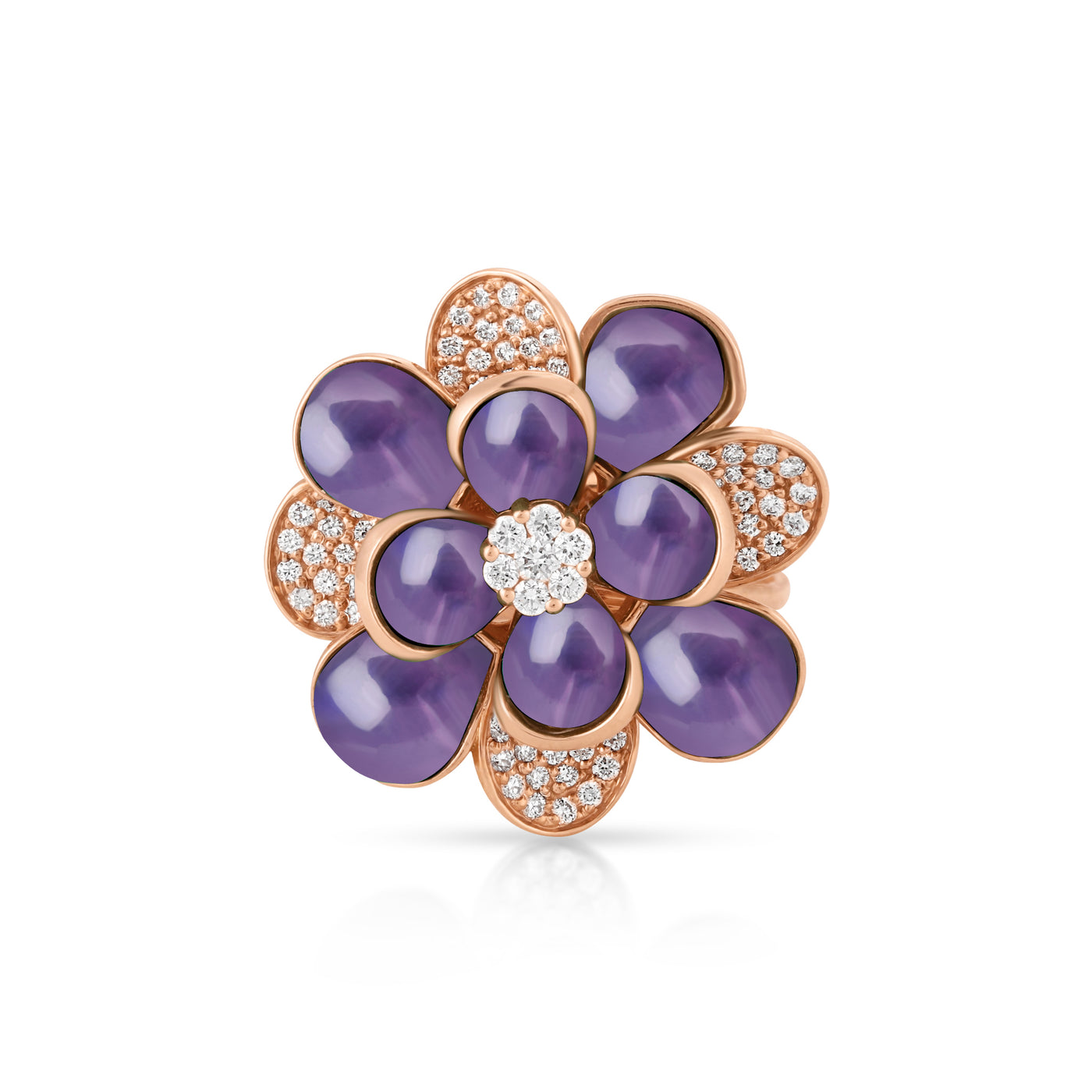 Rose Gold Diamond Ring