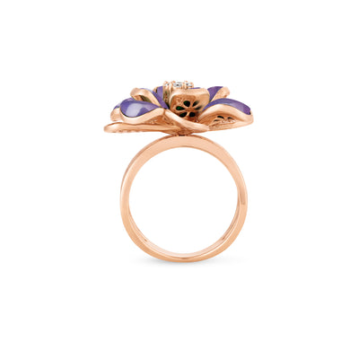Rose Gold Diamond Ring