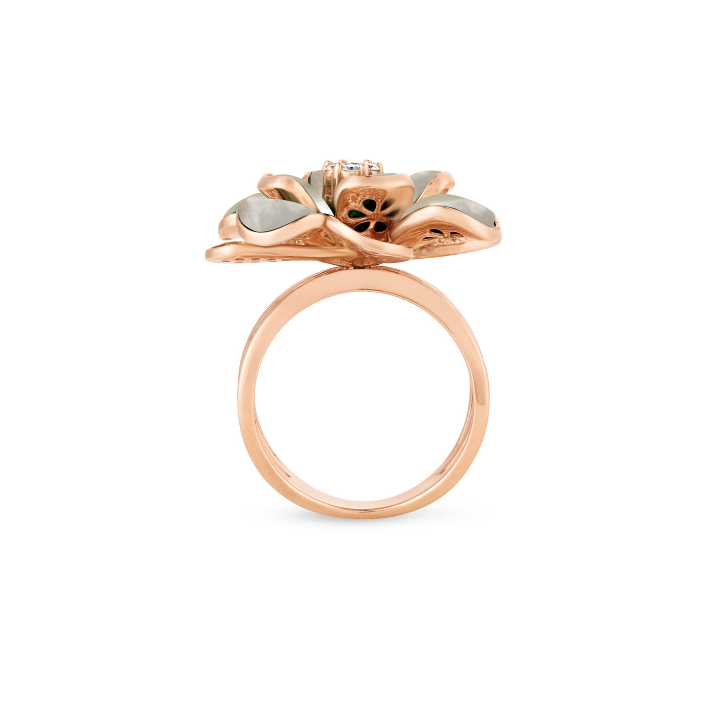 Rose Gold Diamond Ring