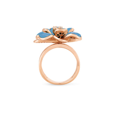 Rose Gold Diamond Ring