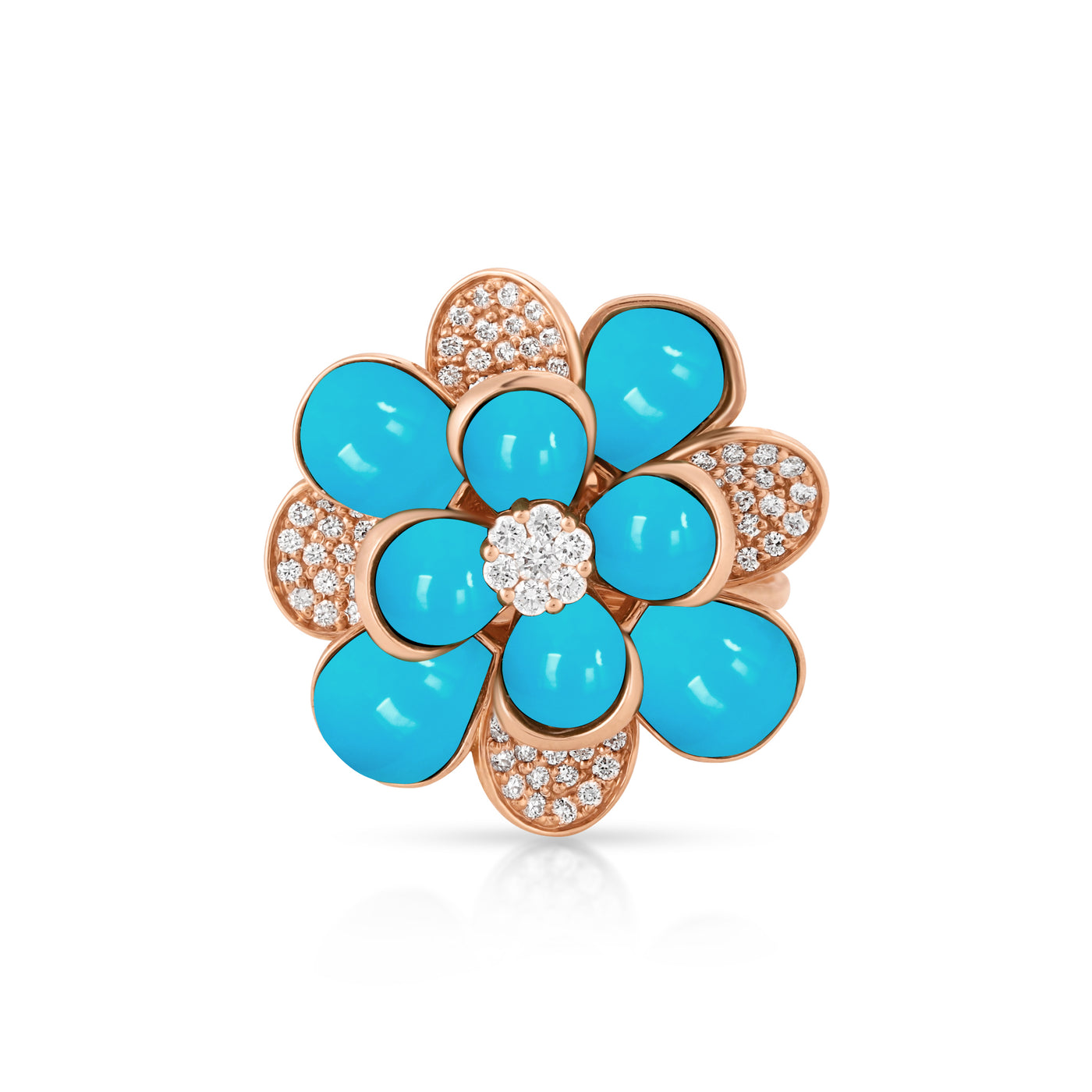 Rose Gold Diamond Ring