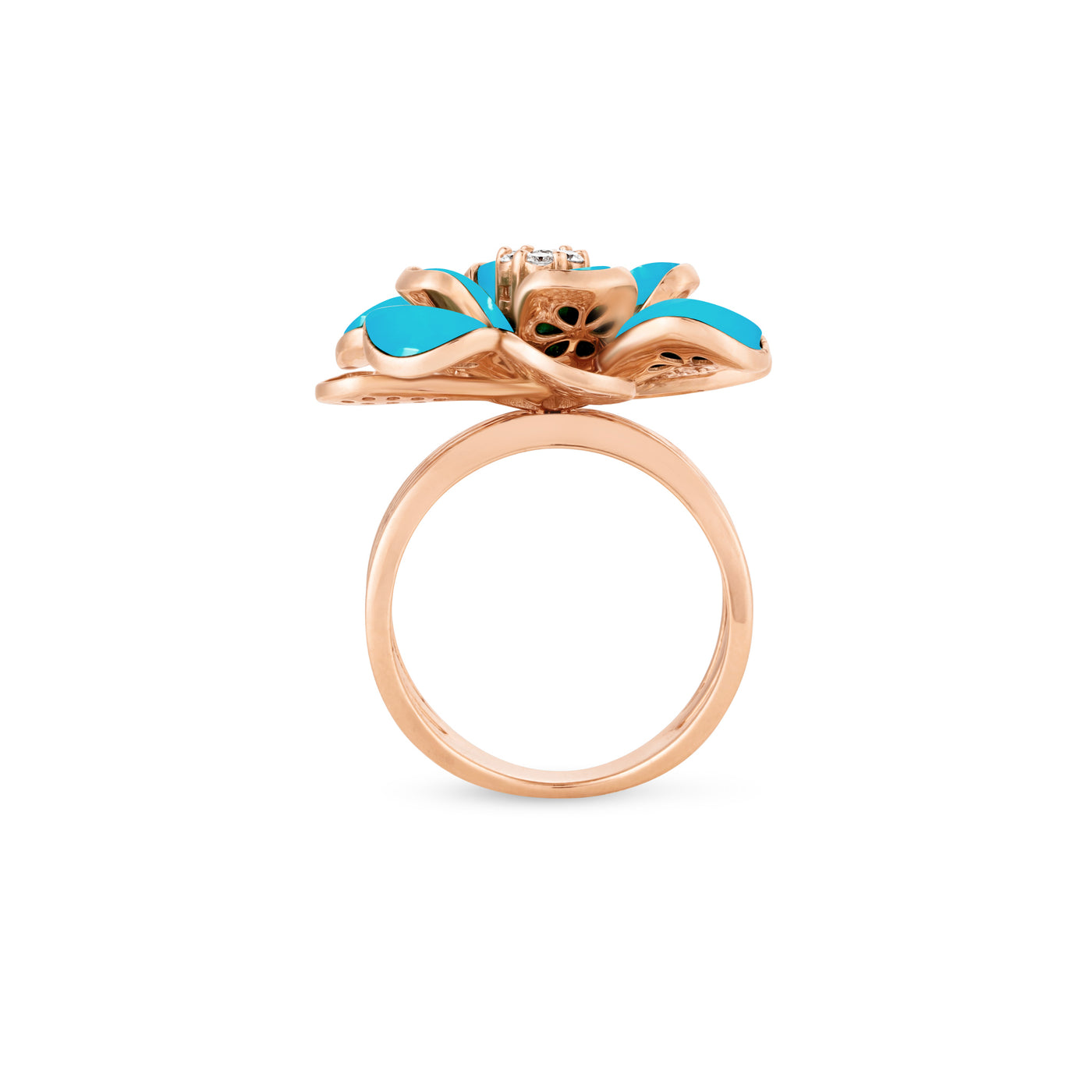 Rose Gold Diamond Ring