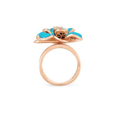 Rose Gold Diamond Ring