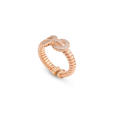 Rose Gold Diamond Ring