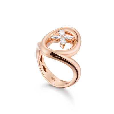 Rose Gold Statement Ring