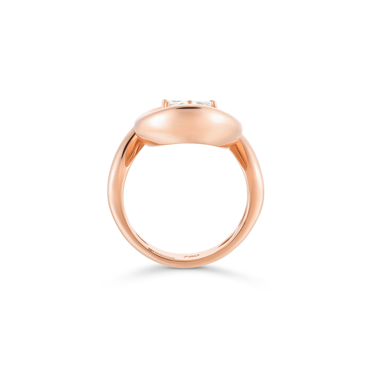 Rose Gold Statement Ring
