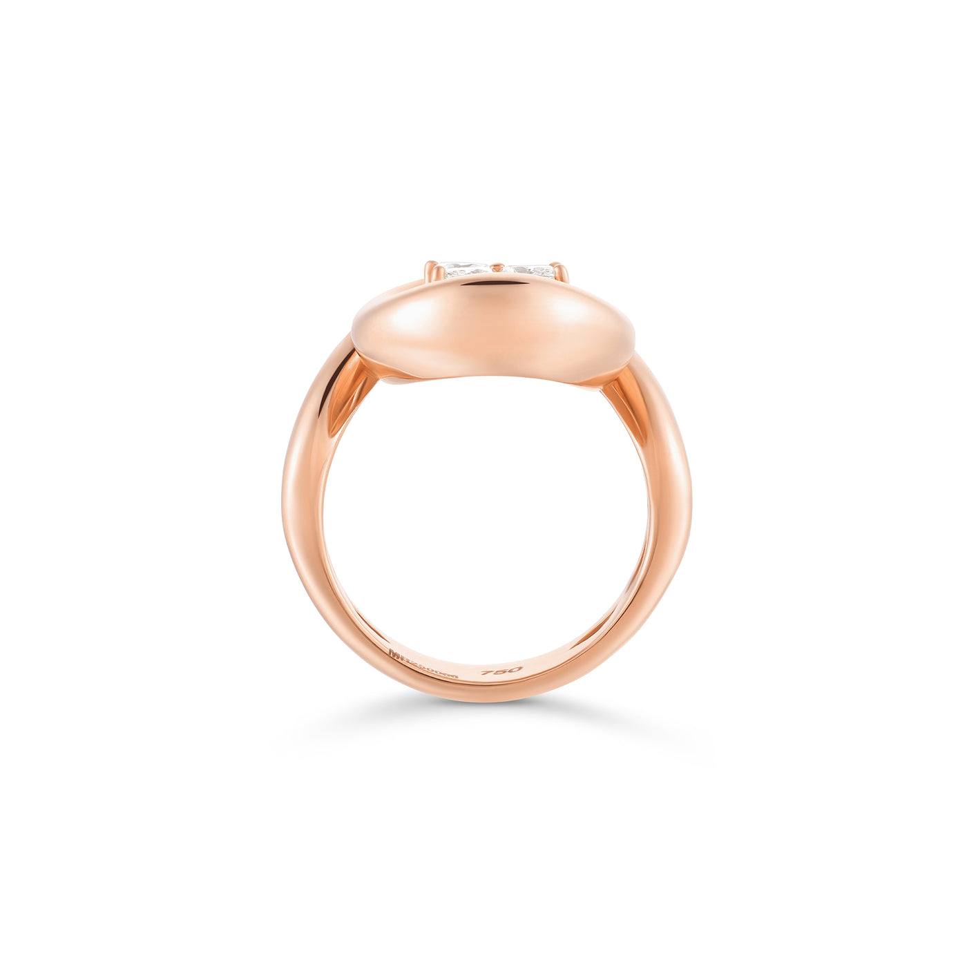 Rose Gold Statement Ring