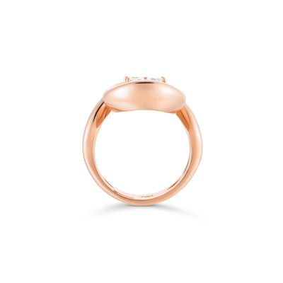 Rose Gold Statement Ring