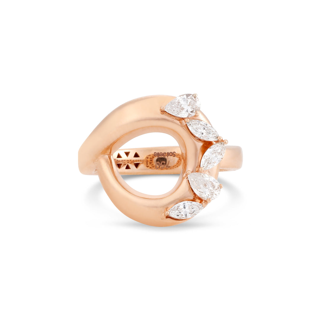 Rose Gold Diamond Ring