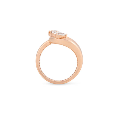 Rose Gold Diamond Ring
