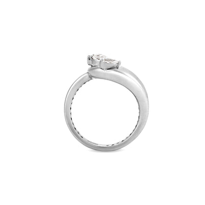 Radiant White Gold Diamond Ring