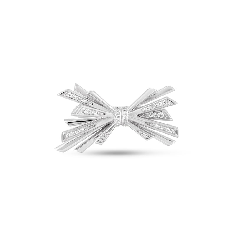 White Gold Diamond Ring 