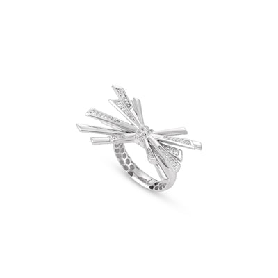 White Gold Diamond Ring  VISTA White Gold Diamond Cascade Ring