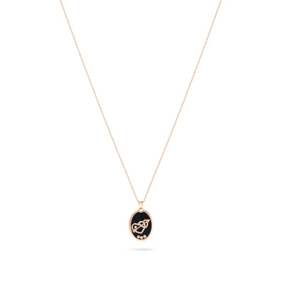  Rose Gold Diamond love Pendant ICONS Rose Gold Diamond love Pendant
