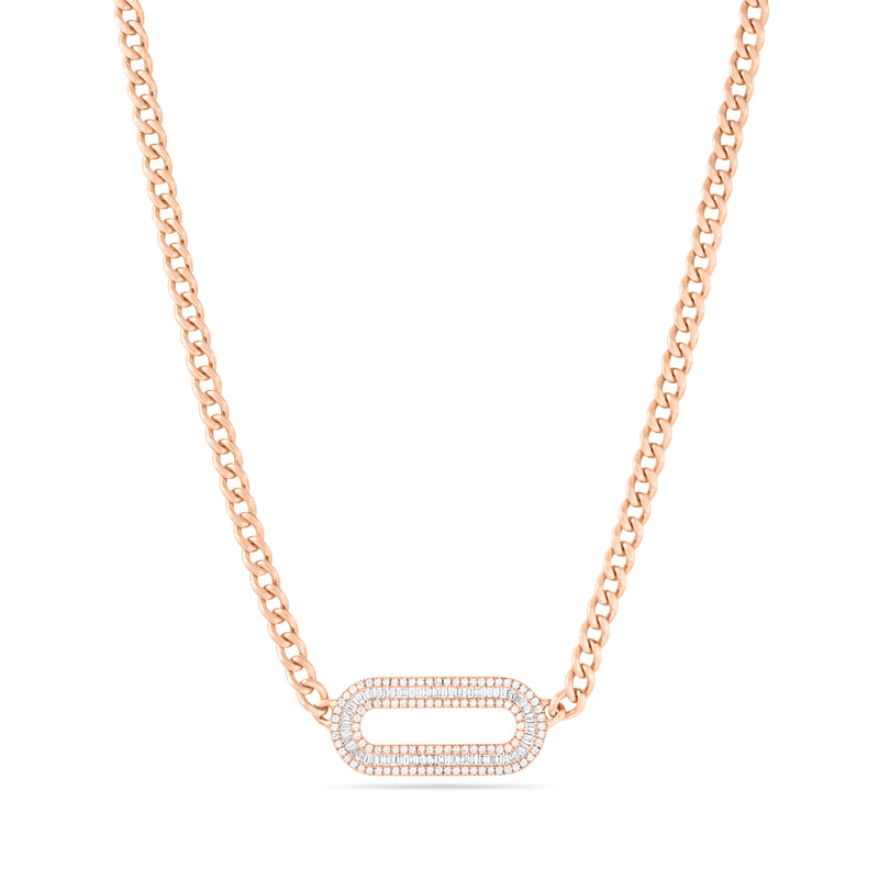 White Gold Diamond Necklace