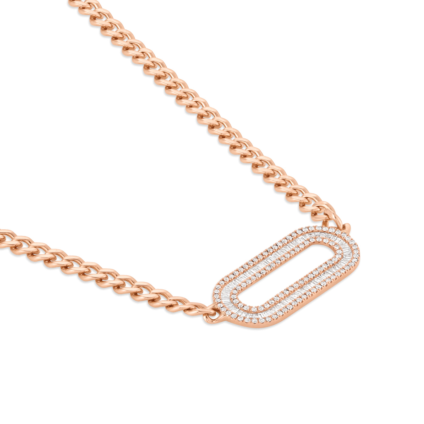 White Gold Diamond Necklace