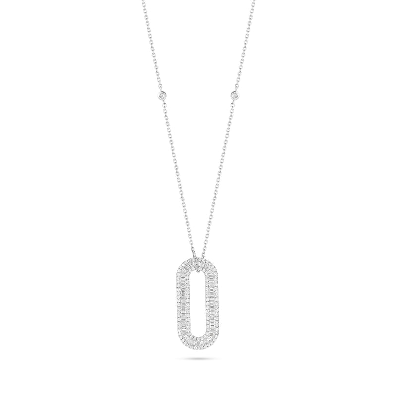 White Gold Diamond Pendant