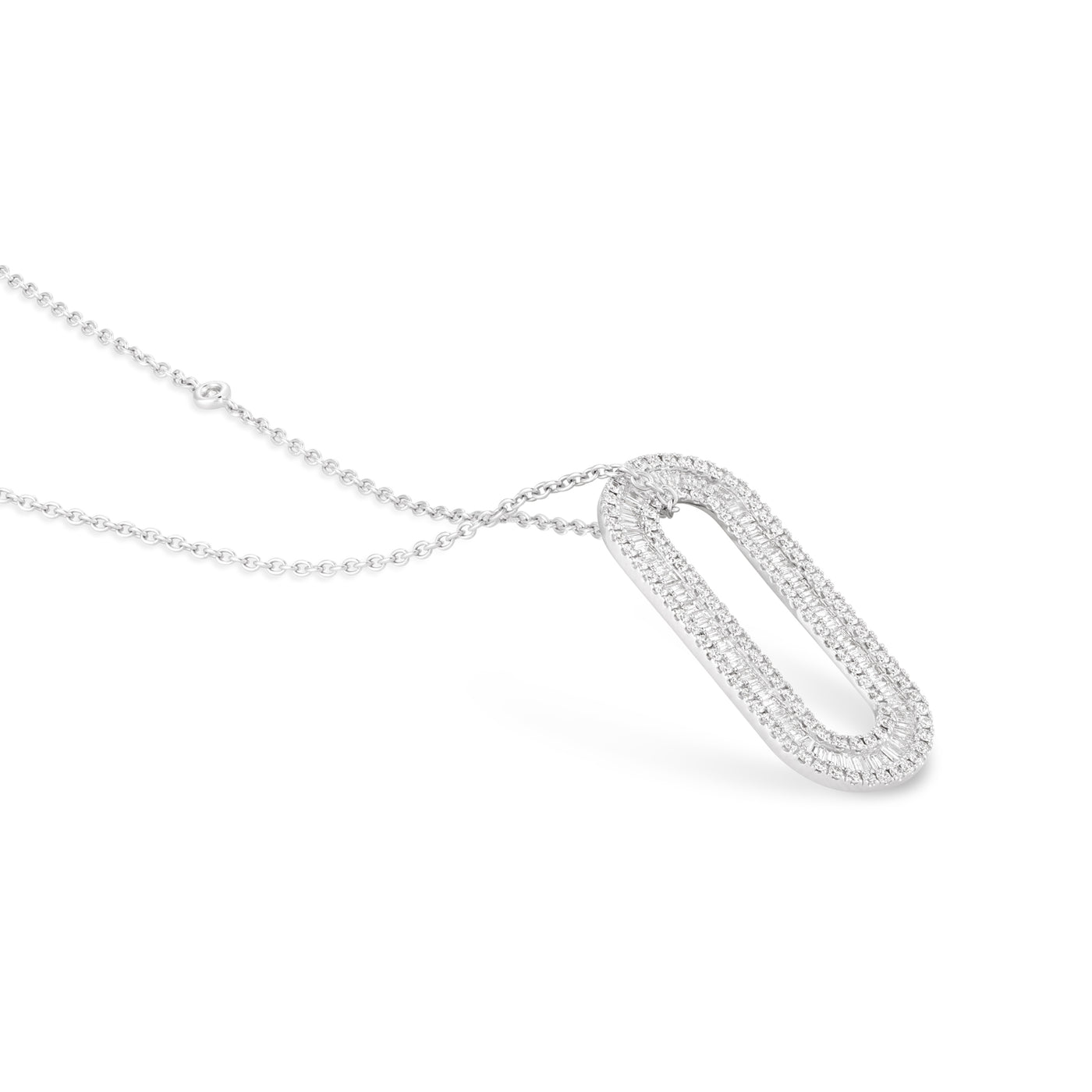 White Gold Diamond Pendant